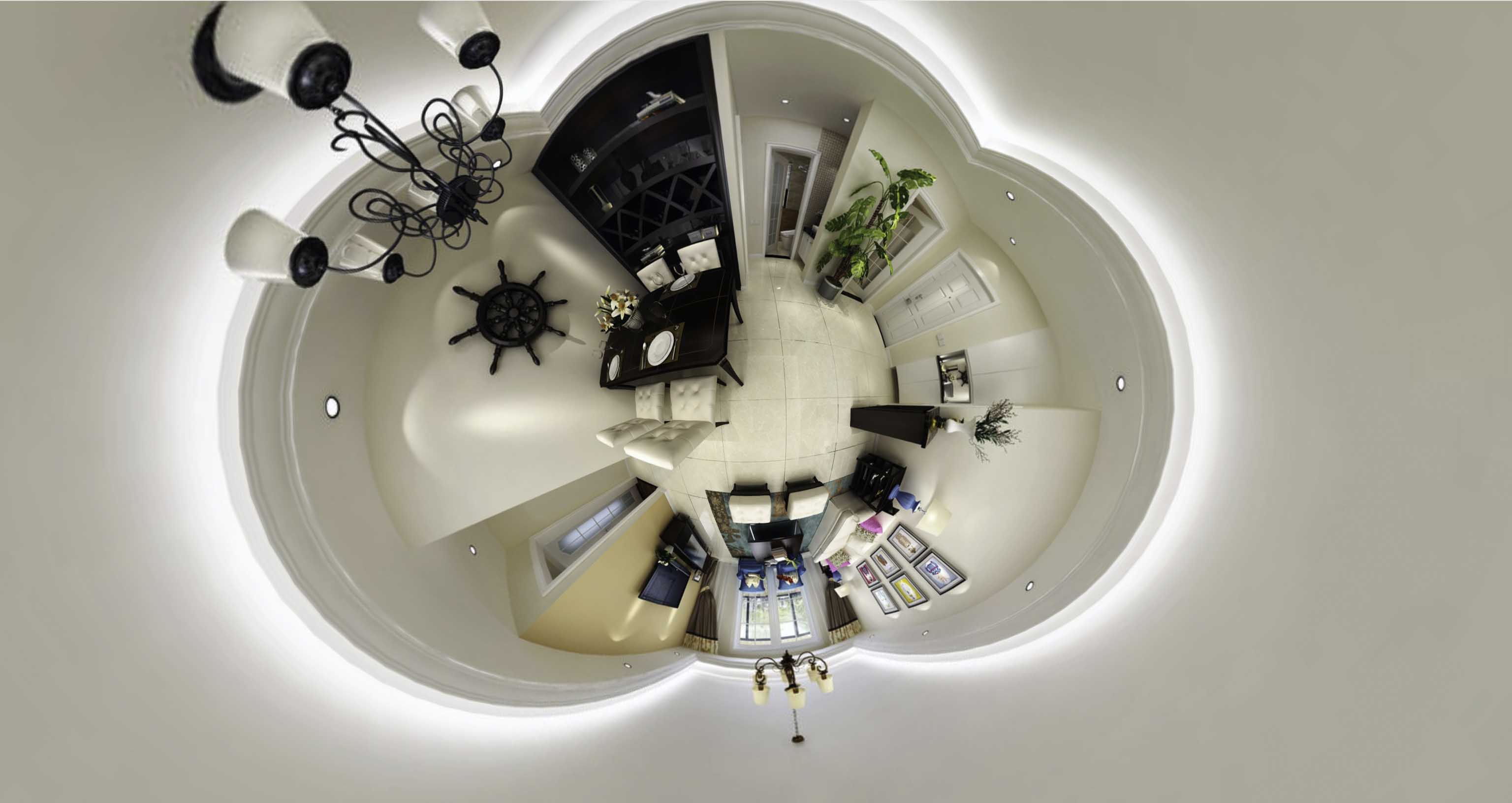 清流写出 720全景 VR全景 360全景之间的联系与区别